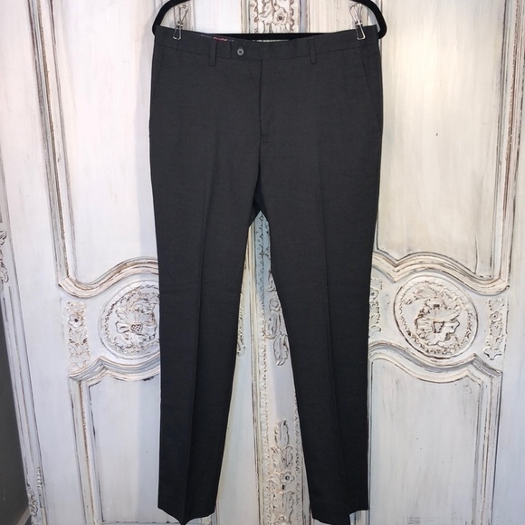 Paisley & Gray Men’s Slimfit Charcoal Gray Dress Pants Size 31Wx32L NWT - Picture 1 of 11